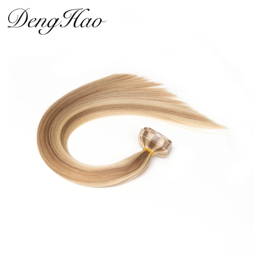 100% Human Virgin Remy Hair Double Drawn Unprocessed Hair Extension Clip